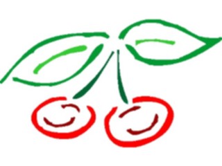 Sticker Custom Preview Image #063776 Food Drink Fruits Cherries18