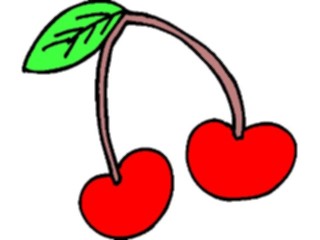 Sticker Custom Preview Image #063783 Food Drink Fruits Cherries25