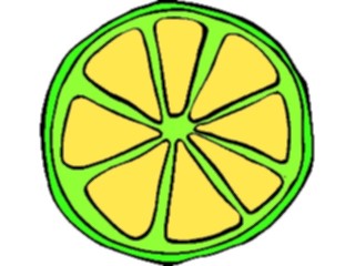 Sticker Custom Preview Image #063811 Food Drink Fruits Citrus Slice2