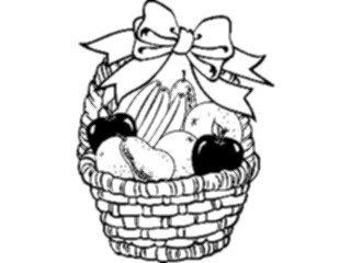 Sticker Custom Preview Image #063829 Food Drink Fruits Fruit Basket2