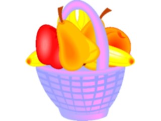 Sticker Custom Preview Image #063833 Food Drink Fruits Fruit Basket6