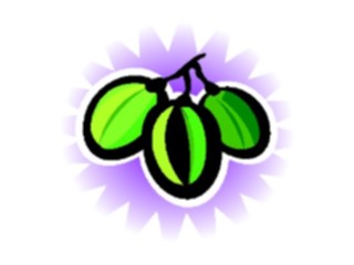 Sticker Custom Preview Image #063893 Food Drink Fruits Grapes20