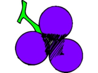 Sticker Custom Preview Image #063927 Food Drink Fruits Grapes54