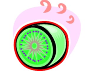 Sticker Custom Preview Image #063955 Food Drink Fruits Kiwi09