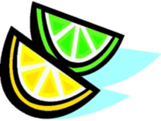 Sticker Custom Preview Image #063979 Food Drink Fruits Lemon Lime2