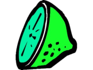 Sticker Custom Preview Image #063998 Food Drink Fruits Lime01
