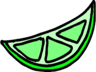 Sticker Custom Preview Image #064005 Food Drink Fruits Lime08