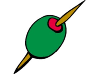 Sticker Custom Preview Image #064019 Food Drink Fruits Olive1
