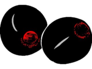 Sticker Custom Preview Image #064032 Food Drink Fruits Olives6
