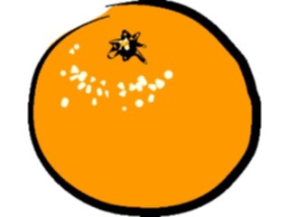 Sticker Custom Preview Image #064036 Food Drink Fruits Orange02