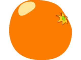 Sticker Custom Preview Image #064038 Food Drink Fruits Orange04