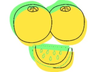 Sticker Custom Preview Image #064083 Food Drink Fruits Oranges11
