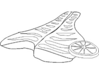 Sticker Custom Preview Image #064386 Food Drink Keylined Fish Fillet1