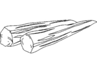 Sticker Custom Preview Image #064409 Food Drink Keylined Meat2