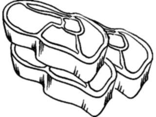 Sticker Custom Preview Image #064437 Food Drink Keylined Steaks3