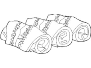 Sticker Custom Preview Image #064443 Food Drink Keylined Sushi2