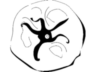 Sticker Custom Preview Image #064445 Food Drink Keylined Tomato2