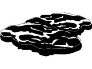 Sticker Custom Preview Image #064918 Food Drink Silhouettes Meat05