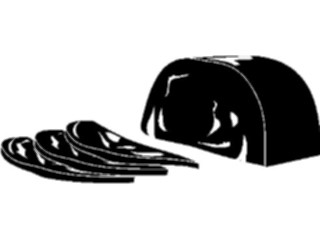 Sticker Custom Preview Image #064921 Food Drink Silhouettes Meat08
