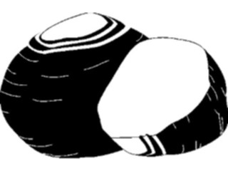 Sticker Custom Preview Image #064959 Food Drink Silhouettes Rutabagas