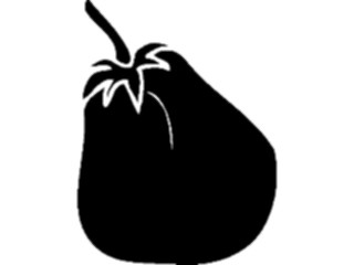 Sticker Custom Preview Image #064971 Food Drink Silhouettes Tomato3