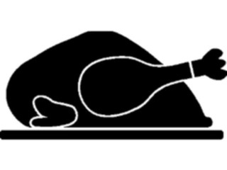 Sticker Custom Preview Image #064975 Food Drink Silhouettes Turkey