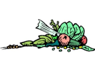 Sticker Custom Preview Image #065002 Food Drink Veggies Assorted Veggies04