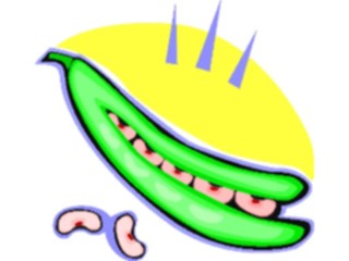 Sticker Custom Preview Image #065028 Food Drink Veggies Beans5