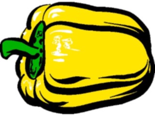 Sticker Custom Preview Image #065039 Food Drink Veggies Bell Pepper02