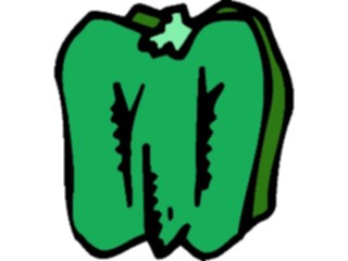 Sticker Custom Preview Image #065046 Food Drink Veggies Bell Pepper09
