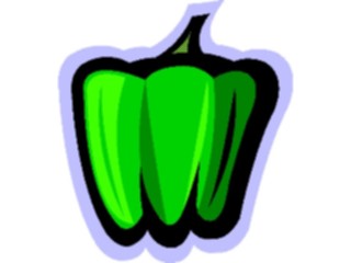 Sticker Custom Preview Image #065047 Food Drink Veggies Bell Pepper10