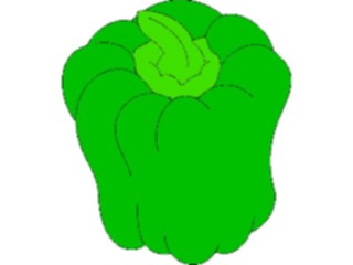 Sticker Custom Preview Image #065048 Food Drink Veggies Bell Pepper11