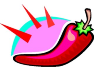 Sticker Custom Preview Image #065175 Food Drink Veggies Chili Pepper28