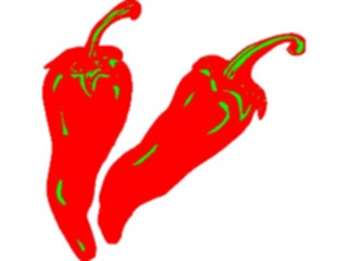 Sticker Custom Preview Image #065184 Food Drink Veggies Chili Peppers05
