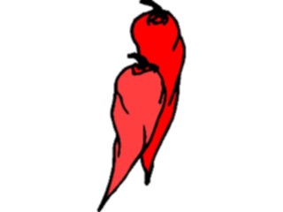 Sticker Custom Preview Image #065186 Food Drink Veggies Chili Peppers07
