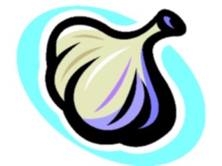 Sticker Custom Preview Image #065271 Food Drink Veggies Garlic04