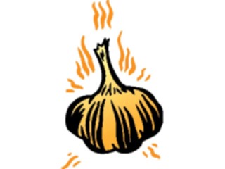 Sticker Custom Preview Image #065272 Food Drink Veggies Garlic05