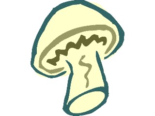 Sticker Custom Preview Image #065300 Food Drink Veggies Mushroom04