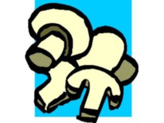 Sticker Custom Preview Image #065315 Food Drink Veggies Mushrooms02
