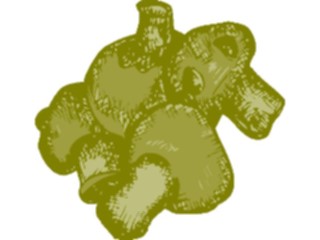 Sticker Custom Preview Image #065322 Food Drink Veggies Mushrooms09