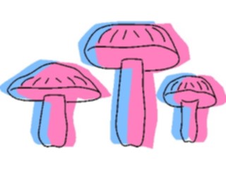 Sticker Custom Preview Image #065329 Food Drink Veggies Mushrooms16