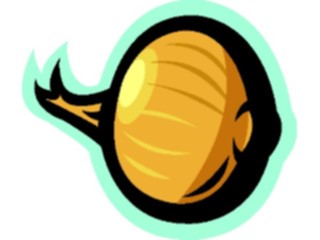 Sticker Custom Preview Image #065337 Food Drink Veggies Onion06