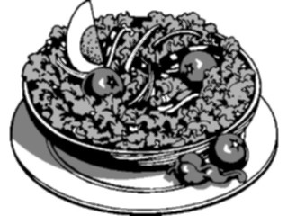 Sticker Custom Preview Image #065482 Food Drink Veggies Salad2