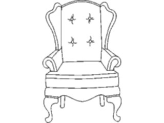 Sticker Custom Preview Image #065525 Furniture Armchair03