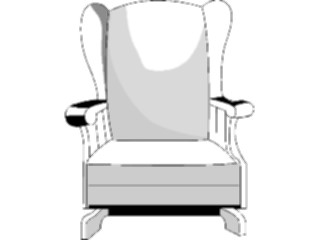 Sticker Custom Preview Image #065526 Furniture Armchair04