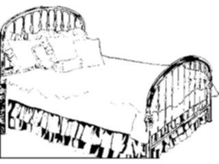 Sticker Custom Preview Image #065578 Furniture Brass Bed