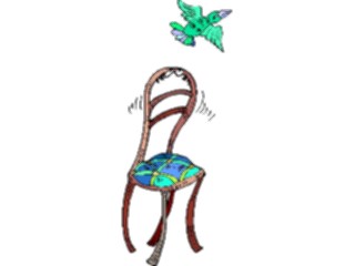 Sticker Custom Preview Image #065696 Furniture Chair Bird