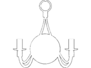 Sticker Custom Preview Image #065722 Furniture Chandalier2