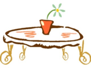Sticker Custom Preview Image #065735 Furniture Coffee Table Flower