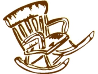 Sticker Custom Preview Image #065910 Furniture Rocking Chair2